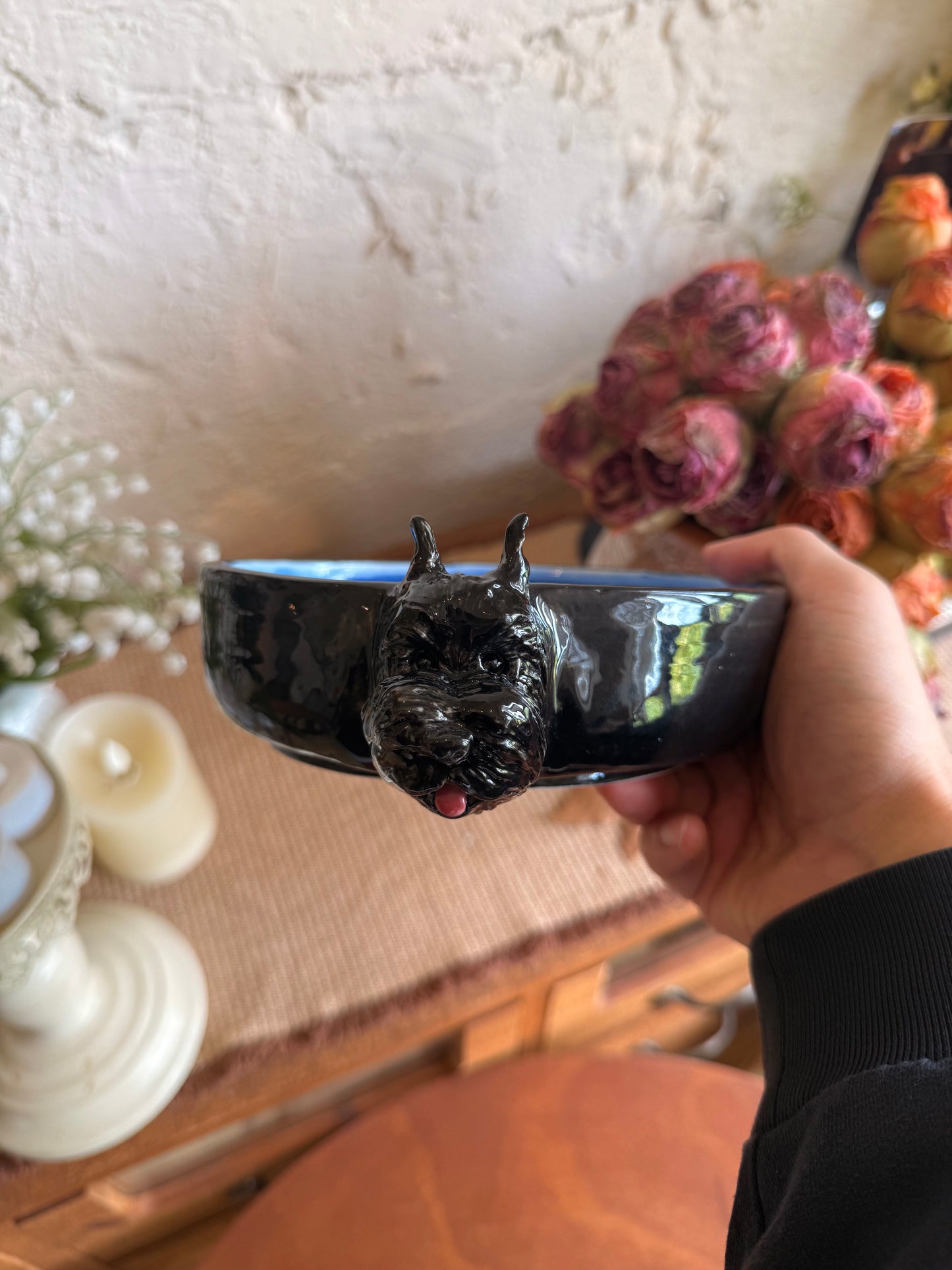 Custom Handmade Pet Bowl✨