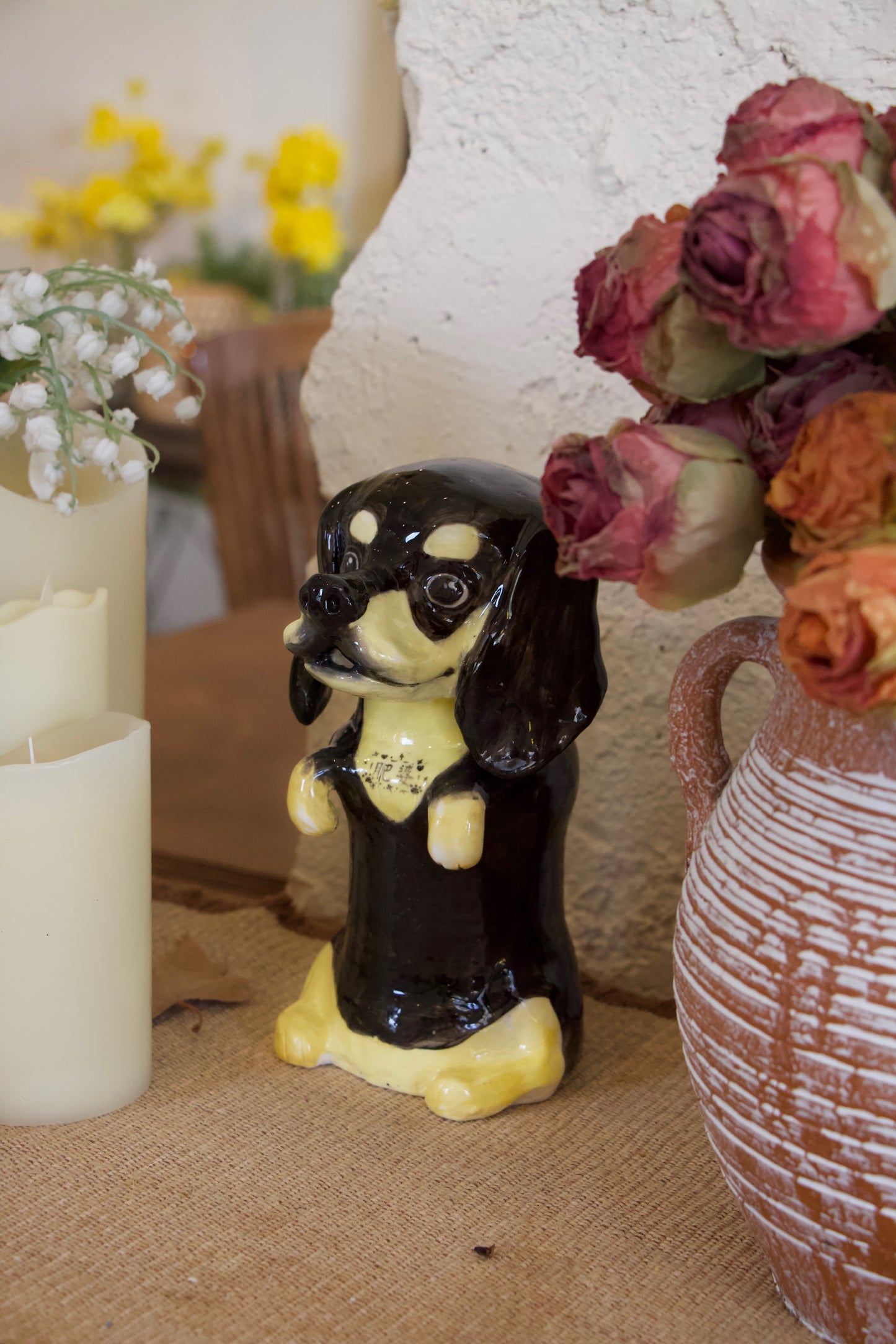 Custom Handmade Dachshund Urn