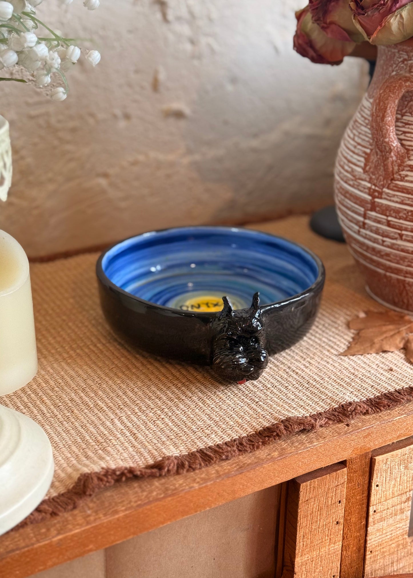 Custom Handmade Pet Bowl✨