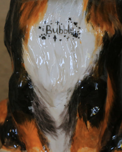Custom Handmade Berner Sennenhund Urn